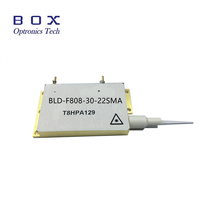 450nm 10W multimode glasvezelgekoppelde laserdiode