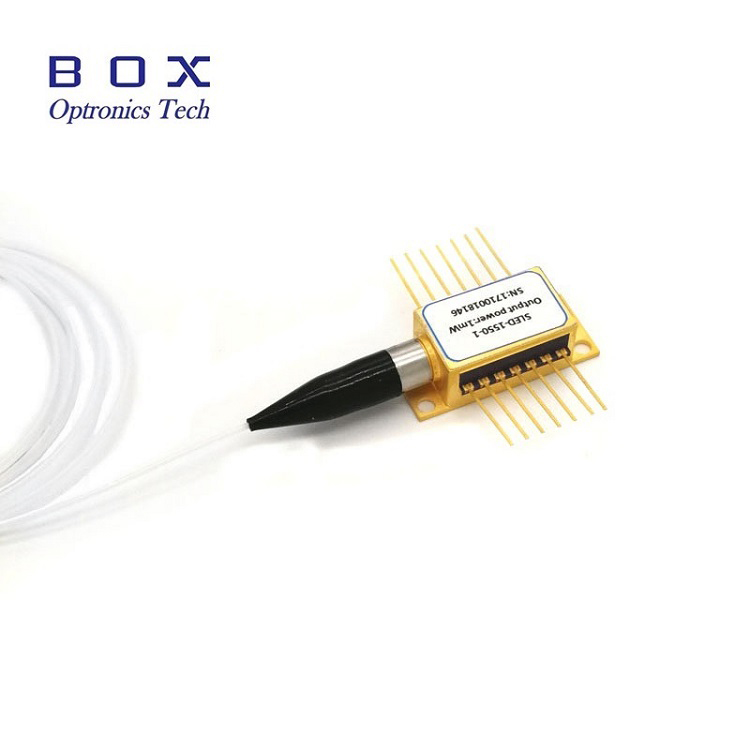 850 nm 5 mW glasvezelgekoppelde superluminescente diode-SLD's